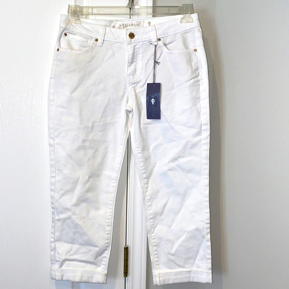 Jennifer Lopez capris Jeans